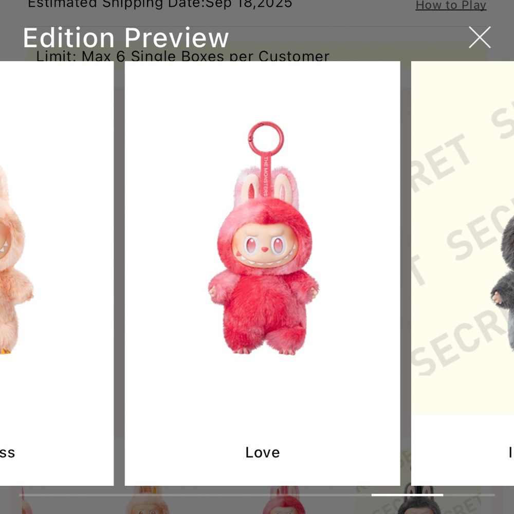 AUTHENTIC POP MART BIG INTO ENERGY LABUBU LOVE